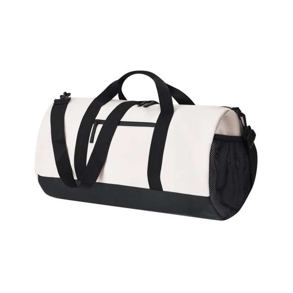 Bolso de suave PU. Con sistema de cierre de cremallera invisible con doble tirador. Cuenta con 2 bolsillos exteriores de cremallera y uno lateral de rejilla. Interior de gran capacidad con 3 prácticos bolsillos. Incluye asas de transporte y cinta para hombro ajustable.