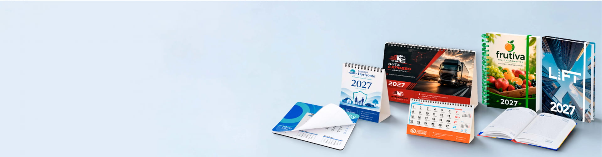 REALIZA TU PEDIDO <BR> DE AGENDAS Y CALENDARIOS
