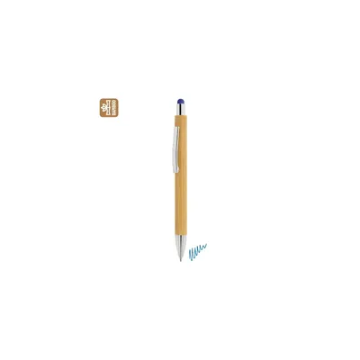 Producto personalizable Boligrafo Bambu Con Touch "Borneo"