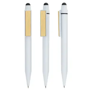 Variante de producto Boligrafo Touch Con Clip Bambu "Bali"