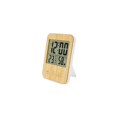 Producto personalizable Termometro Higrometro De Bambu "Birmania"