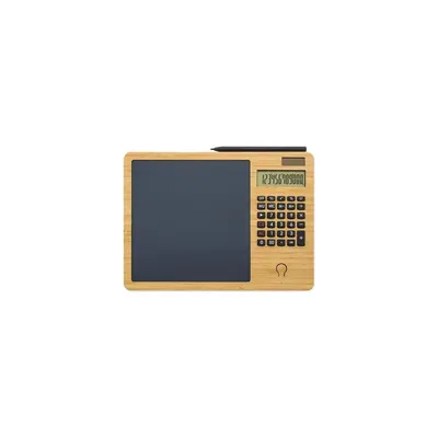Producto personalizable Calculadora Bambu Con Pizarra Automatica "Glasgow"