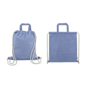 Variante de producto Bolsa Mochila De Algodón Reciclado "Agra"