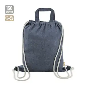 Variante de producto Bolsa Mochila De Algodón Reciclado "Agra"