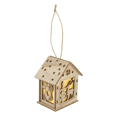Producto personalizable Cabaña De Madera Con Luz "Hallstatt"