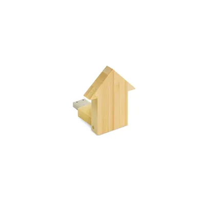 Producto personalizable Usb Casa De Bambú 32Gb "Resident"