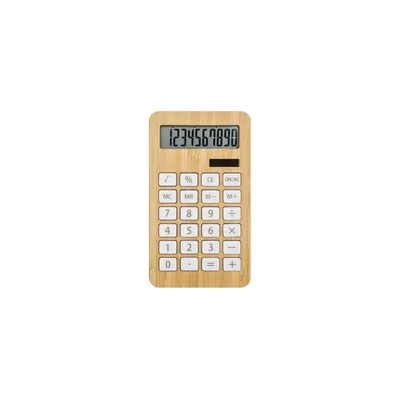 Producto personalizable Calculadora Bambú/Fibra De Trigo "Biomat"