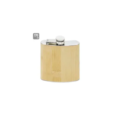 Producto personalizable Petaca Licorera De Bambú "Ambient"