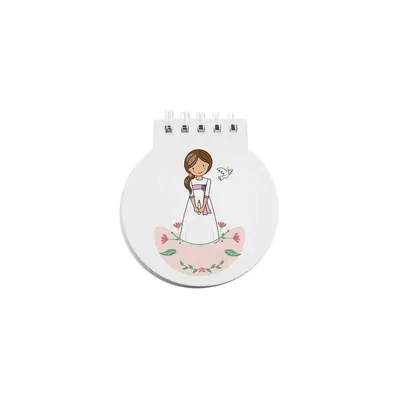 Producto personalizable Libreta Comunión Niña "Frida"