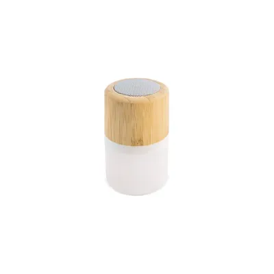 Producto personalizable Altavoz Luminoso De Bambú "Turín"