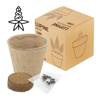 Producto personalizable Maceta Bio Lupine "Ramillete"