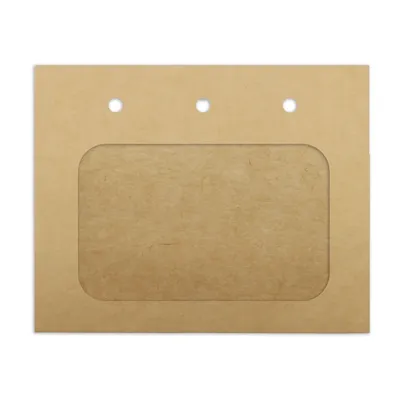 Producto personalizable Identificador Eco Kraft 11,5X9,2 Cm