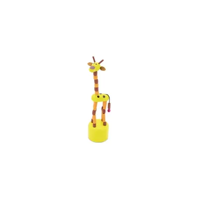 Producto personalizable Jirafa Madera Flexifle "Bailona"