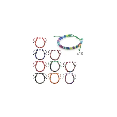 Producto personalizable Set 10 Pulseras "Friendship"