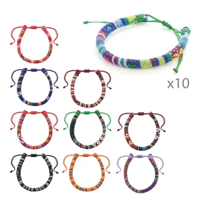 Producto personalizable Set 10 Pulseras "Friendship"