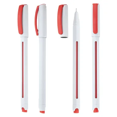 Producto personalizable Boligrafo Roller "Tulsa" Escritura Roja