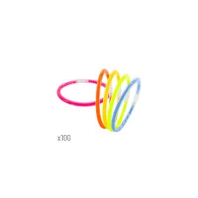 Producto personalizable Pulseras Luminosas "Neón" (Pack De 100)