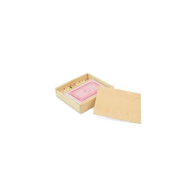 Producto personalizable Set De Madera Baraja Y Dados