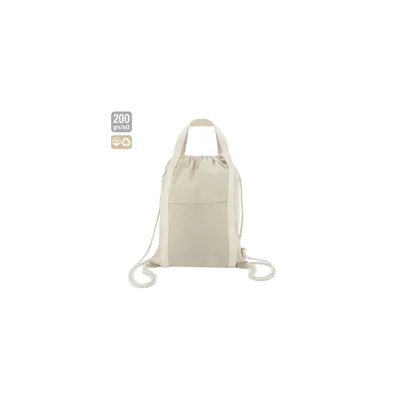 Producto personalizable Bolsa Mochila De Algodón Reciclado "Yala"