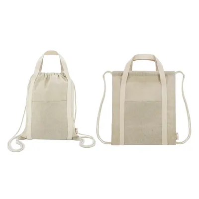 Producto personalizable Bolsa Mochila De Algodón Reciclado "Yala"