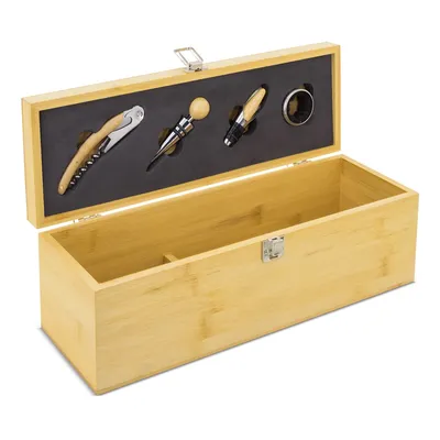 Producto personalizable Set De Vino Bambú "Provenza"