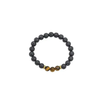 Producto personalizable Pulsera Piedra Volcánica "Ávalon"