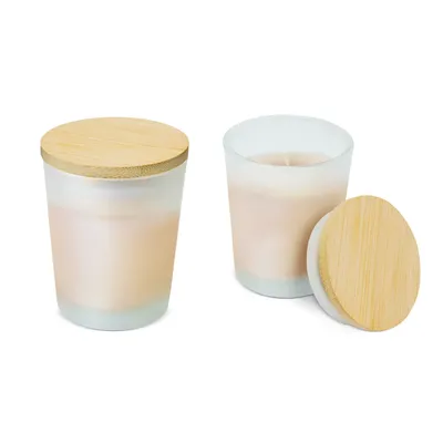 Producto personalizable Vela Aromatica Tapa Bambú "Kalmy"