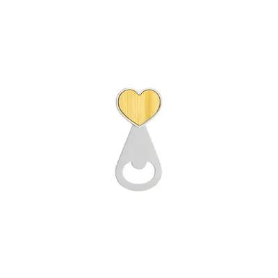 Producto personalizable Abrebotellas Forma Corazón "Love Me"