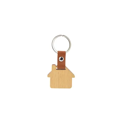 Producto personalizable Llavero De Madera "Haus"