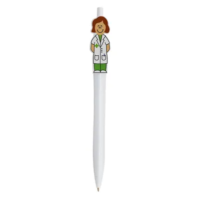Producto personalizable Boligrafo Farmaceutica "Rosa"