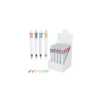 Producto personalizable Set De Boligrafo 6 Colores "Creativ"