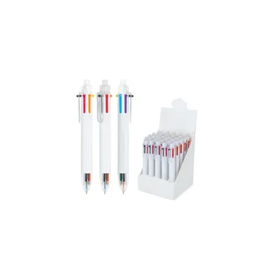 Producto personalizable Set De Boligrafo 6 Colores "Creativ"