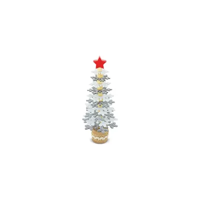 Producto personalizable Arbolito De Navidad Rpet Y Madera Reciclada "Pukky"