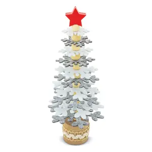 Variante de producto Arbolito De Navidad Rpet Y Madera Reciclada "Pukky"