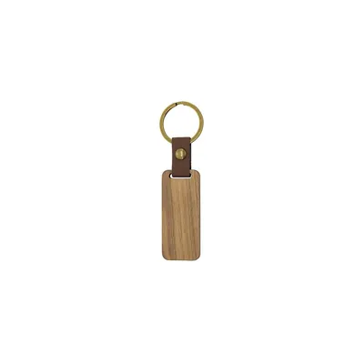 Producto personalizable Llavero De Madera Alargado"Samoa"