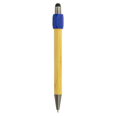 Producto personalizable Boligrafo Antiestrés Giratorio De Bambú "Gyro"