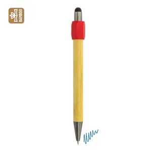 Variante de producto Boligrafo Antiestrés Giratorio De Bambú "Gyro"