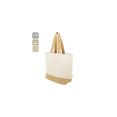 Producto personalizable Bolsa De Algodón Y Yute "Misha"