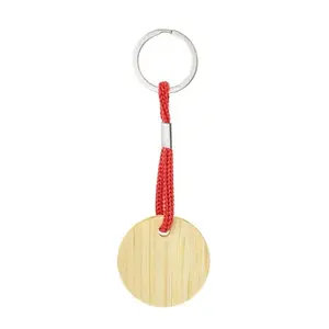Variante de producto Llavero De Bambú Redondo "Yibin"