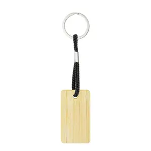 Variante de producto Llavero De Bambú Rectangular "Yibin"