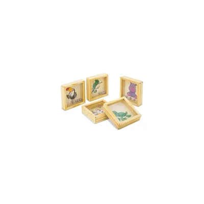 Producto personalizable Set 5 Laberintos De Madera "Jungle"
