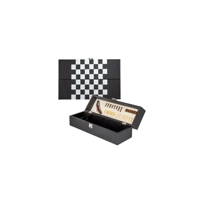 Producto personalizable Set De Vino Con Ajedrez "Saboya"