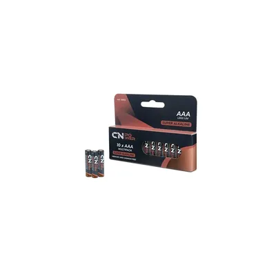 Producto personalizable Pack De Pilas Alcalina R03-Aaa "Cn Power" (10 Ud.)
