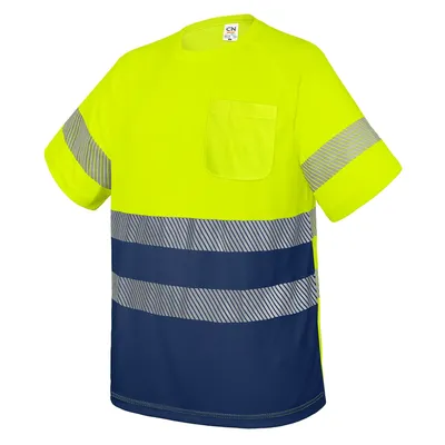 Producto personalizable Camiseta Con Bolsillo Y Bandas Reflectantes "Elást"
