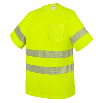 Producto personalizable Camiseta Con Bolsillo Y Bandas Reflectantes "Elást"