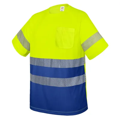 Producto personalizable Camiseta Con Bolsillo Y Bandas Reflectantes "Elást"