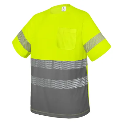 Producto personalizable Camiseta Con Bolsillo Y Bandas Reflectantes "Elást"