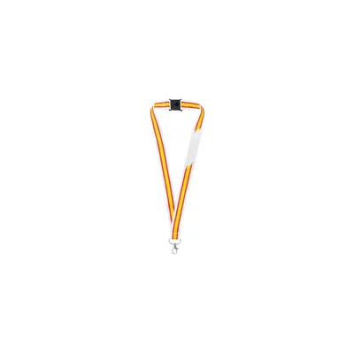 Producto personalizable Lanyard Bandera Ancha "Policia"
