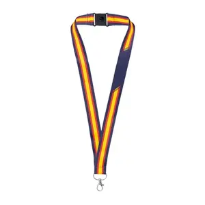 Variante de producto Lanyard Bandera Ancha "Policia"