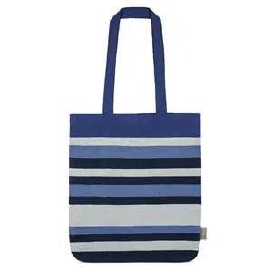 Variante de producto Bolsa Rayas De Algodón Reciclado "Trinity"